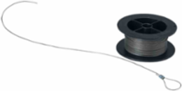 Valve Tag Wire, 0.048" W x 30' L, Stainless Steel