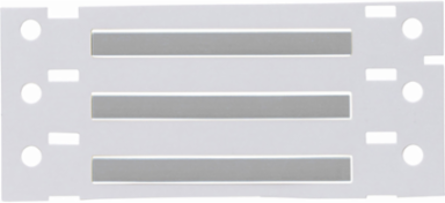 Double Sided PermaSleeve Polyolefin Wire Marking Sleeves, 0.094" Dia x 2" W, Gray, Roll of 2500