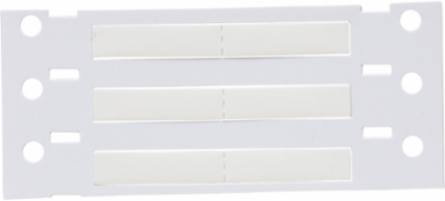 Double Sided PermaSleeve Polyolefin Wire Marking Sleeves, White, 0.125" Dia x 1" W, Roll of 5000 Each