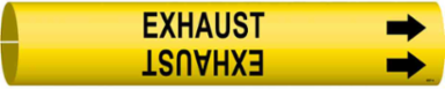 EXHAUST Pipe Marker, Fits Pipes 0.75" Dia. Thru 1.375" Dia.
