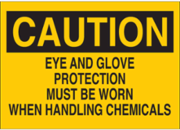 CAUTION Sign, 10 Inch H x 14 Inch W, Aluminum, Non-Reflective, Abrasion-Resistant