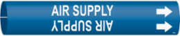 AIR SUPPLY Pipe Marker, Fits Pipes 4" Dia. Thru 6" Dia.