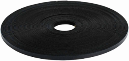 Bradylock Fastener - Self-Locking Strapping, 150 ft x 0.5 Inch, Plastic, Black