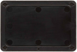 Blank Valve Tags, 3.2 Inch x 4.7 Inch, Plastic, Black, Outdoor Use