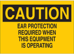 CAUTION Sign 10 Inch H x 14 Inch W, Non-Reflective Aluminum, Black on Yellow