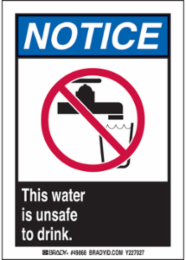 Food Sanitation Labels - Self-Sticking Polyester