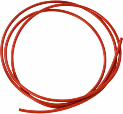 Sheathed Metal Cable 8'