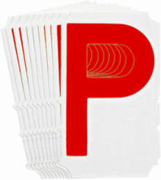 Quik-Align Ten Pack: Red, 3", P