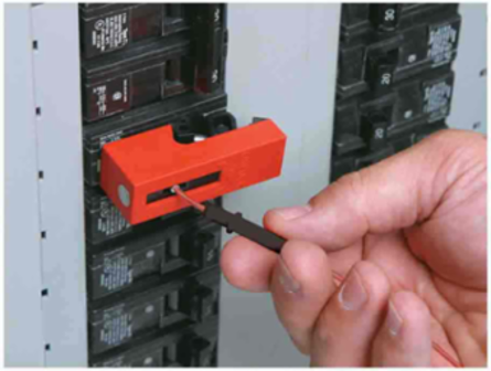 Snap-On Lockout w/2" Cable