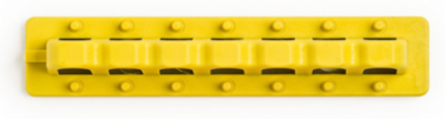 EZ Paneloc™ 4 Inch Lock Rail with 7 Loops, Fiberglass Reinforced Nylon, for Circuit Breakers