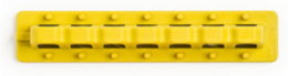 EZ Paneloc™ 4 Inch Lock Rail with 7 Loops, Fiberglass Reinforced Nylon, for Circuit Breakers