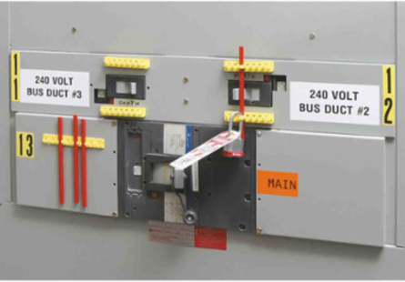 Blocking Bar Holder, 5 Piece Pack, 101.60 mm x 20.32 mm x 9.14 mm, 480/600 V