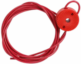 Universal Valve Lockout Component - Cable Attachment with 8' Sheathed Cable