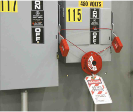 MINI CABLE LOCKOUT Universal Lockout Device