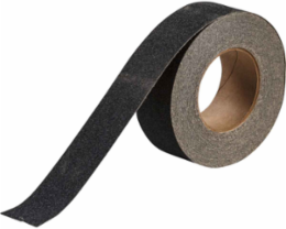 Anti-Skid Tape Roll, 2 Inch x 60 ft, Grit-Coated Polyester, Permanent Acrylic Adhesive