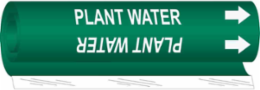 Plant Water Pipe Marker, 26" H x 12" W, Fits Pipes 2.5" Dia. Thru 7.875" Dia.