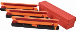 Emergency Warning Triangles, Black/Orange/Red