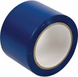 Marking Tape Roll - Abrasion Resistant Vinyl, Solid Color, Blue, 3"