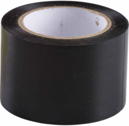 Marking Tape Roll - Abrasion Resistant Vinyl, Solid Color, Black, 3"