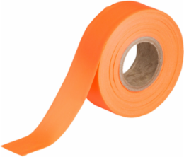 Flagging Tape, Plastic, Fluorescent Orange, 1.188" x 150'