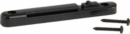 Indoor TensaBarrier Barricade System, Black, Plastic