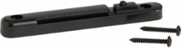 Indoor TensaBarrier Barricade System, Black, Plastic