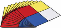 NFPA Diamond Labels, 15" H x 15" W x 0.004" D
