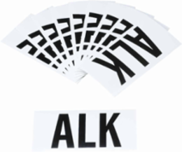 ALK Labels, 2" H x 0.004" D