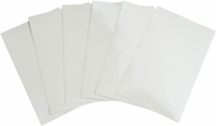 Overlaminate For Labels, 3.5" H x 5.5" W, Pack of 50 Labels