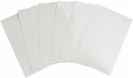 Overlaminate For Labels, 3.5" H x 5.5" W, Pack of 50 Labels