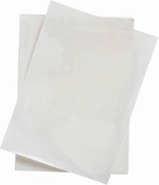 Overlaminate For Labels, 10.5" H x 7.5" W, Pack of 50 Labels