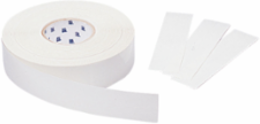Pipe Marking Tape, 30 yd H x 2" W, Clear
