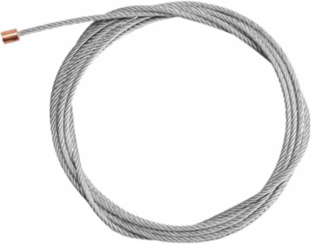Lockout Cables 0.125 in Dia x 10 ft L Steel Silver