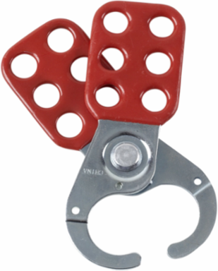 Steel Group Hasps, 1" Diameter Jaws, Pack/12