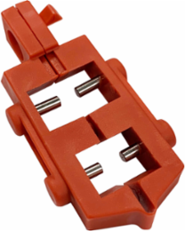 120V Snap-On Breaker Lockout Device, 30.23 mm Width, 54.36 mm Height, Nylon Material