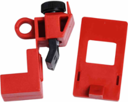 Lockout Device, 120/277V Clamp-On, Single-Pole, Dimensions 2.205 x 0.95 x 0.35 Inch