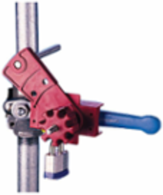 Small Valve Lockout Blocking Arm, 157.50 mm Width, Glass-Reinforced Nylon