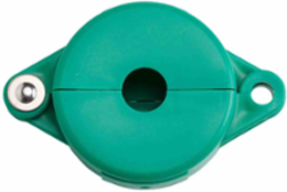 Gate Valve Lockout Device, 2.78 Inch Diameter, Polypropylene, Hinged Lockout Type