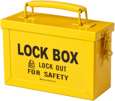 Standard Portable Metal Group Lockout Box