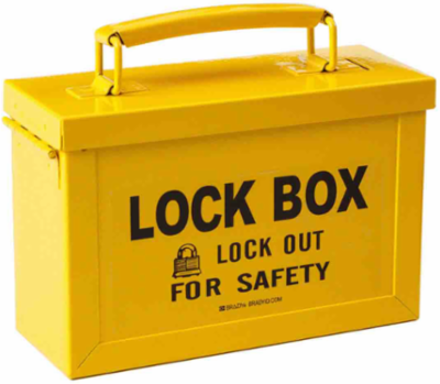 Standard Portable Metal Group Lockout Box