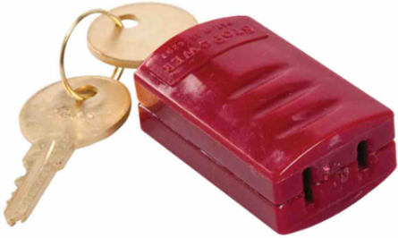 Red Stopower Plug (keyed different)