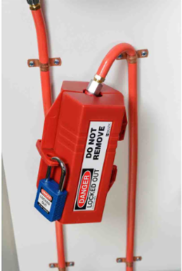 Electrical Plug Lockout Device, 6.69 in Length x 2.99 in Diameter, Polypropylene