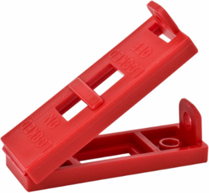 Red Wall Switch Lockout, 6/Pack