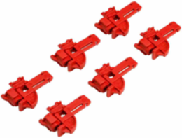 Fuse Lockout Devices, 6/Pack, Fuse Size .406"