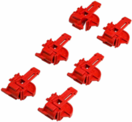 Fuse Lockout Devices, 6/Pack, Fuse Size .563"