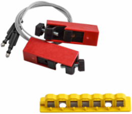 EZ Paneloc™ CLAMP-ON Circuit Breaker Lockout System Kit - Clamp-On Lockout Devices with Lock Rail