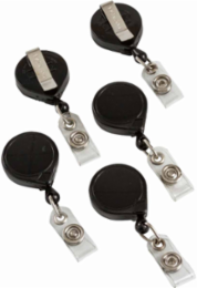Retractable Card Reel, Pack of 25 Each