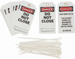 Tags: DANGER: DO NOT CLOSE Signed BY: DATE: