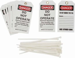 Tags: DANGER: DO NOT OPERATE ELECTRICAL DEPARTMENT Signed BY: DATE: