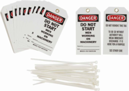 Tags: DANGER: DO NOT START MEN WORKING ON MACHINERY Signed BY: DATE: